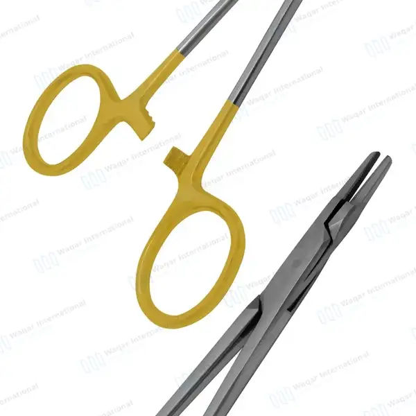 TC Ryder Needle Holder 5.5″ Serrated Jaws - surgical instruments manufactured by Waqar International, Sialkot - view 6