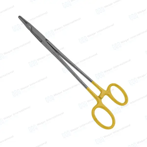 TC Ryder Needle Holder 5″ Serrated Jaws - surgical instruments manufactured by Waqar International, Sialkot - view 2
