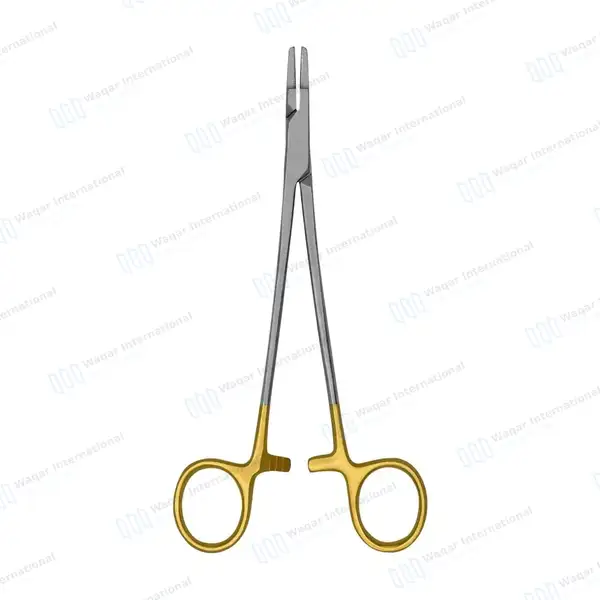 TC Ryder Needle Holder 5″ Serrated Jaws - surgical instruments manufactured by Waqar International, Sialkot - view 8