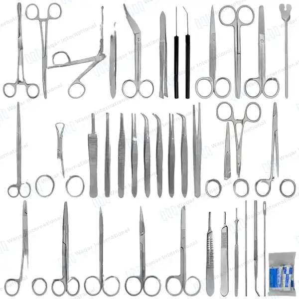 157 Pcs Minor Surgery Advanced Dissection Kit - surgical instruments manufactured by Waqar International, Sialkot - view 3