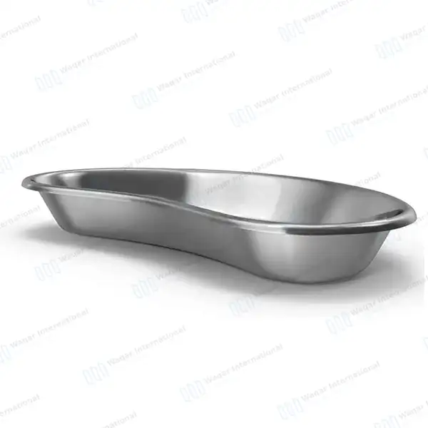 3 Kidney Bowl Basin Emesis Tray Set 6″, 8″ & 10″ - surgical instruments manufactured by Waqar International, Sialkot - view 6