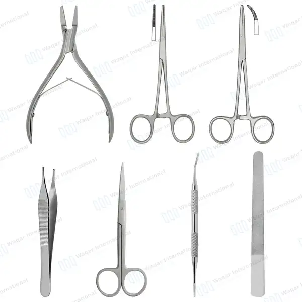 7 Pcs Toenail Kit - surgical instruments manufactured by Waqar International, Sialkot - view 8