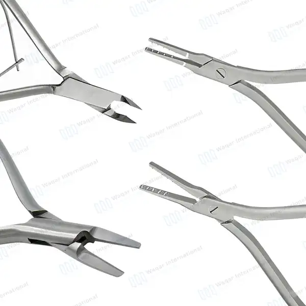 14 Pcs Ingrown Toenail Removal Surgery Set - surgical instruments manufactured by Waqar International, Sialkot - view 2