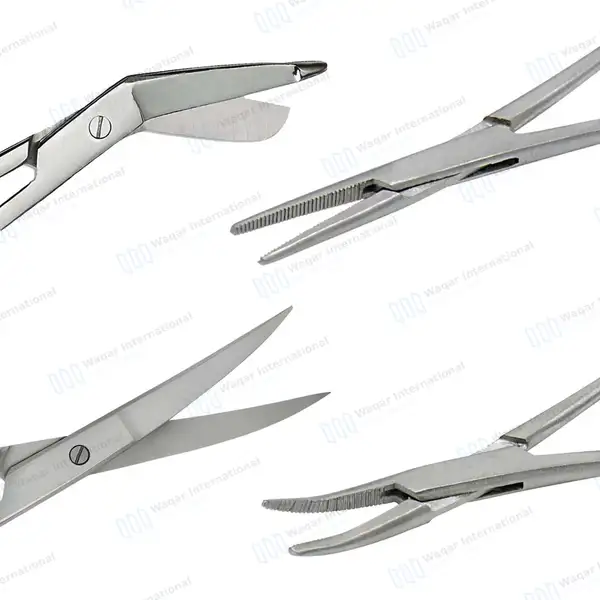 14 Pcs Ingrown Toenail Removal Surgery Set - surgical instruments manufactured by Waqar International, Sialkot - view 7