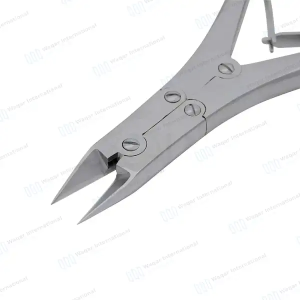 Ruskin Kleinkert Kutz Bone Splitting Forceps 6″ Straight – Double Action - surgical instruments manufactured by Waqar International, Sialkot - view 2