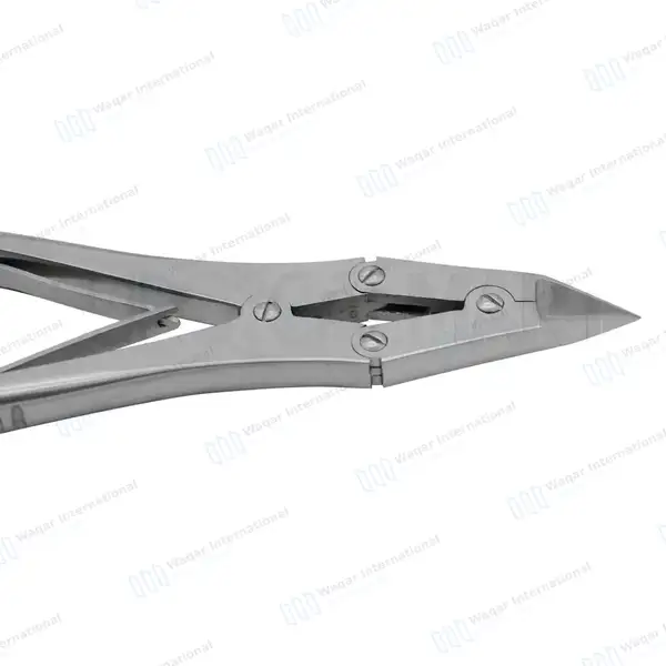 Ruskin Kleinkert Kutz Bone Splitting Forceps 6″ Straight – Double Action - surgical instruments manufactured by Waqar International, Sialkot - view 3