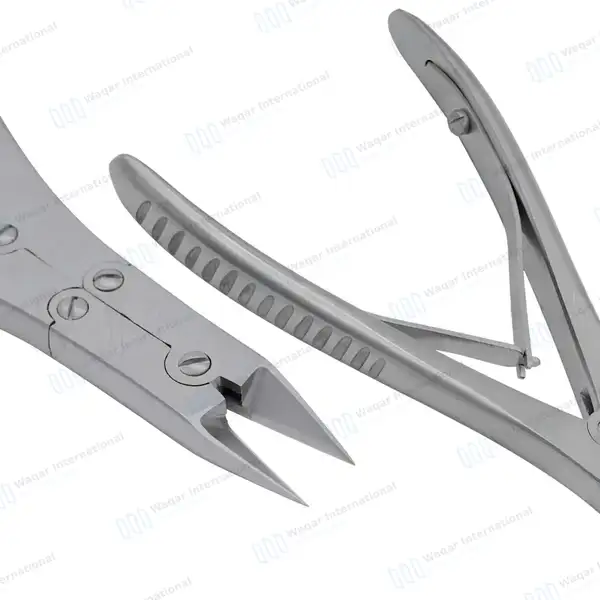 Ruskin Kleinkert Kutz Bone Splitting Forceps 6″ Straight – Double Action - surgical instruments manufactured by Waqar International, Sialkot - view 4