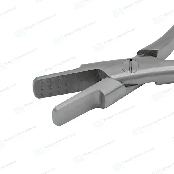 Platypus Nail Pulling Forceps 5.5″ Standard Wide Jaws - surgical instruments manufactured by Waqar International, Sialkot - view 5