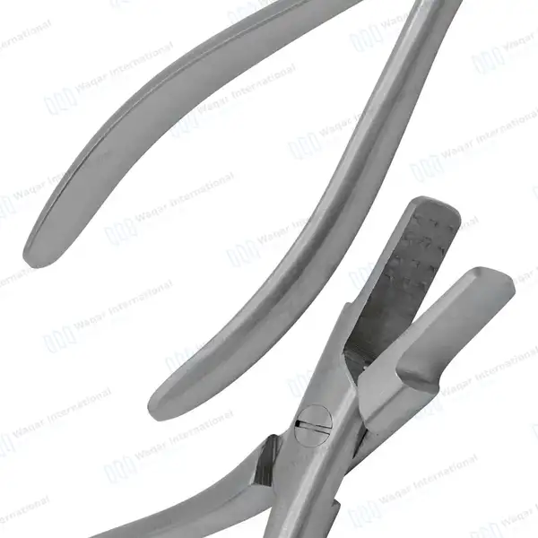 Platypus Nail Pulling Forceps 5.5″ Standard Wide Jaws - surgical instruments manufactured by Waqar International, Sialkot - view 6