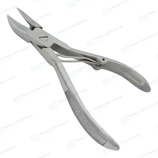 Heavy Duty Ingrown Toenail Nipper 4.5″ Spring Action Handle - surgical instruments manufactured by Waqar International, Sialkot - view 2