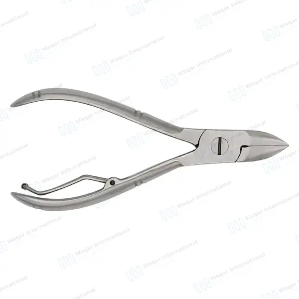 Ingrown Toenail Clippers & Cutter 4.5″ (11.4cm) For Thick Nails - surgical instruments manufactured by Waqar International, Sialkot - view 5