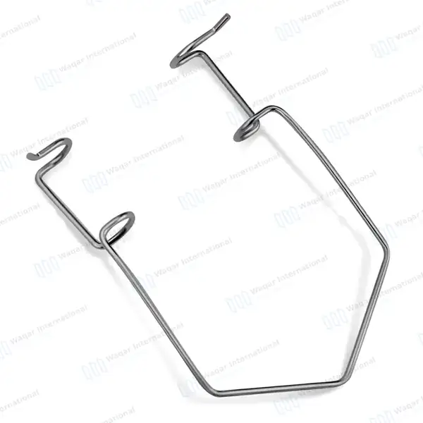 Kratz-Barraquer Eye Speculum 12mm Open Wire Blades - surgical instruments manufactured by Waqar International, Sialkot - view 9