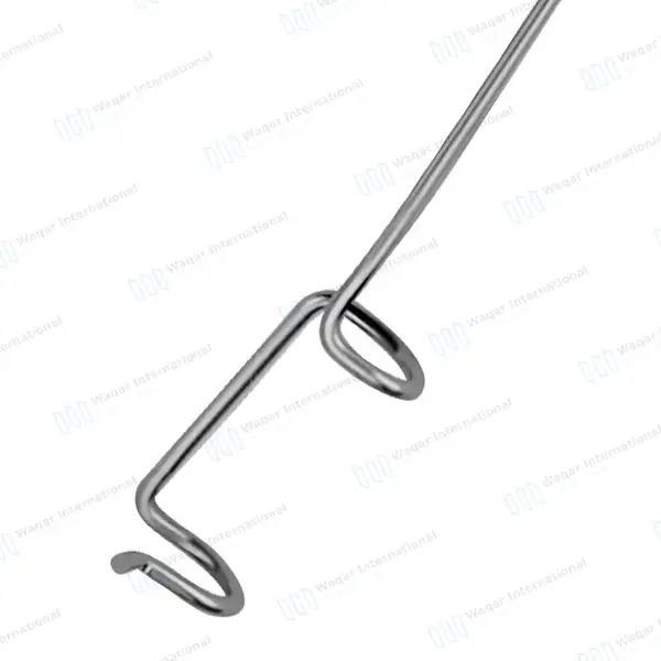 Kratz-Barraquer Eye Speculum 18mm Open Wire Blades - surgical instruments manufactured by Waqar International, Sialkot - view 5