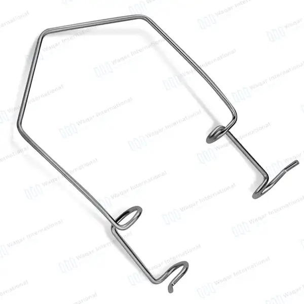 3 Kratz-Barraquer Wire Eye Speculum Set - surgical instruments manufactured by Waqar International, Sialkot - view 2