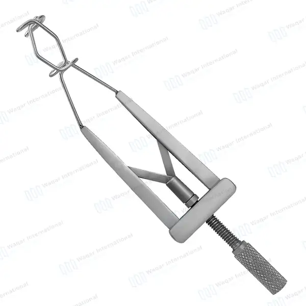 Lieberman Eye Speculum Adjustable Fenestrated Blade - surgical instruments manufactured by Waqar International, Sialkot - view 2