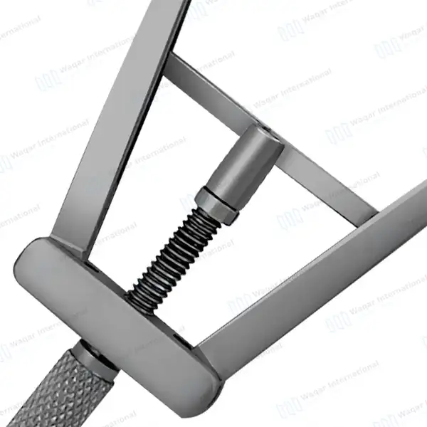 Lieberman Eye Speculum Adjustable Fenestrated Blade - surgical instruments manufactured by Waqar International, Sialkot - view 6