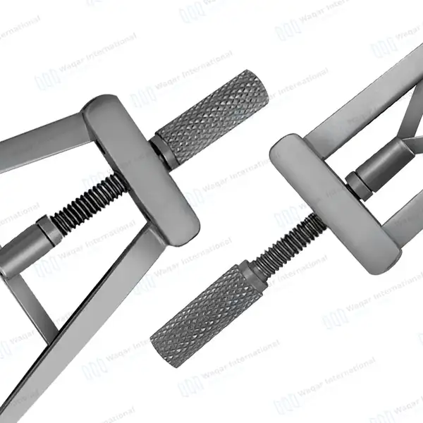 Lieberman Eye Speculum Adjustable Fenestrated Blade - surgical instruments manufactured by Waqar International, Sialkot - view 7