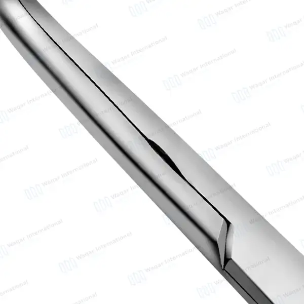 Lahey Gall Duct Forceps 9″ Curved Longitudinal Serrated Jaws - surgical instruments manufactured by Waqar International, Sialkot - view 6