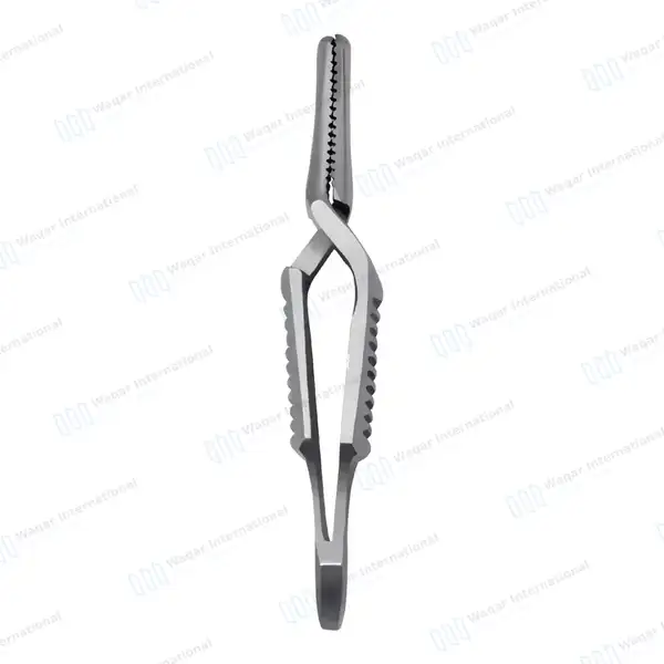 Dieffenbach Serrefine Clamp 1 1/2″ (3.8cm) Straight - surgical instruments manufactured by Waqar International, Sialkot - view 5