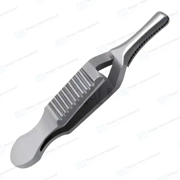 Dieffenbach Serrefine Clamp 1 1/2″ (3.8cm) Straight - surgical instruments manufactured by Waqar International, Sialkot - view 6