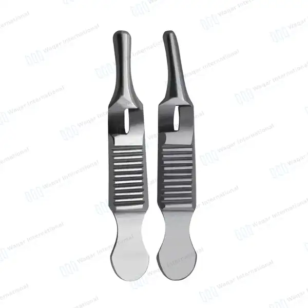 2 Dieffenbach Serrefine Clamps 1.5″ (3.8cm) Straight Curved - surgical instruments manufactured by Waqar International, Sialkot - view 2