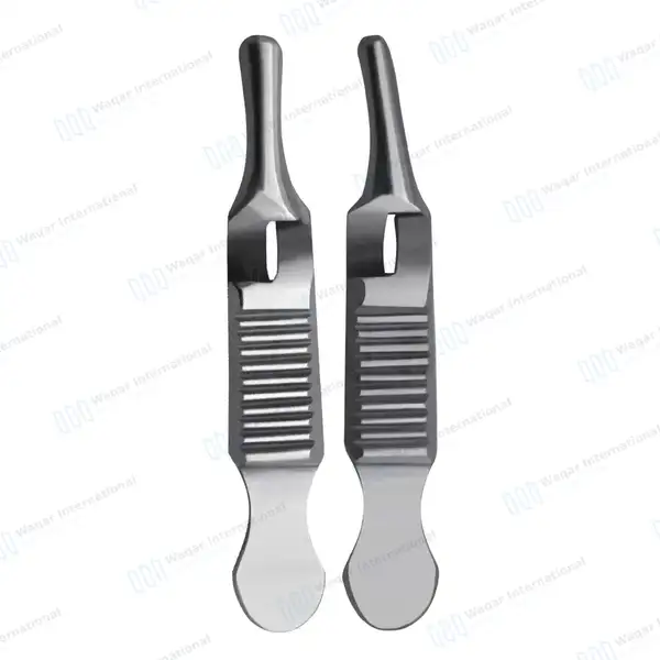 2 Dieffenbach Serrefine Clamps 2.25″ (5.7cm) Straight Curved - surgical instruments manufactured by Waqar International, Sialkot - view 2
