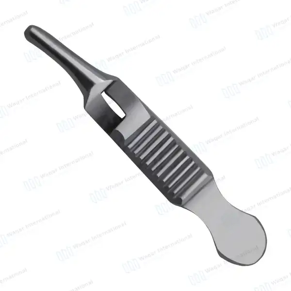 2 Dieffenbach Serrefine Clamps 2.25″ (5.7cm) Straight Curved - surgical instruments manufactured by Waqar International, Sialkot - view 5