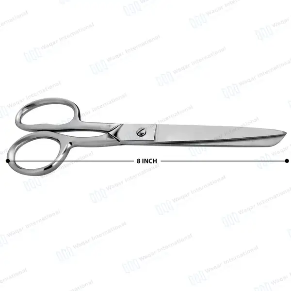 U.S. Army Pattern Gauze Scissors 8″ - surgical instruments manufactured by Waqar International, Sialkot - view 3