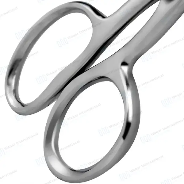 U.S. Army Pattern Gauze Scissors 8″ - surgical instruments manufactured by Waqar International, Sialkot - view 7