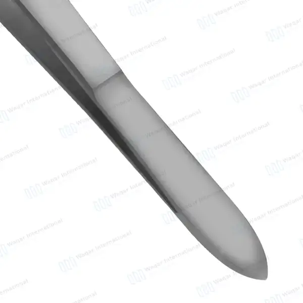 Splinter Forceps 3.5″ Fine Point Serrated Tips - surgical instruments manufactured by Waqar International, Sialkot - view 6