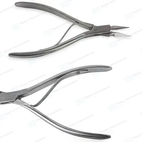 Virtus Splinter Forceps 6″ Straight Serrated Triangle Tips - surgical instruments manufactured by Waqar International, Sialkot - view 5