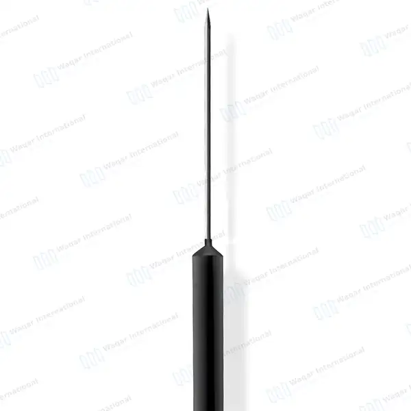 50 Pcs Teasing Needles 5.5″ Straight with Plastic Handle - surgical instruments manufactured by Waqar International, Sialkot - view 2