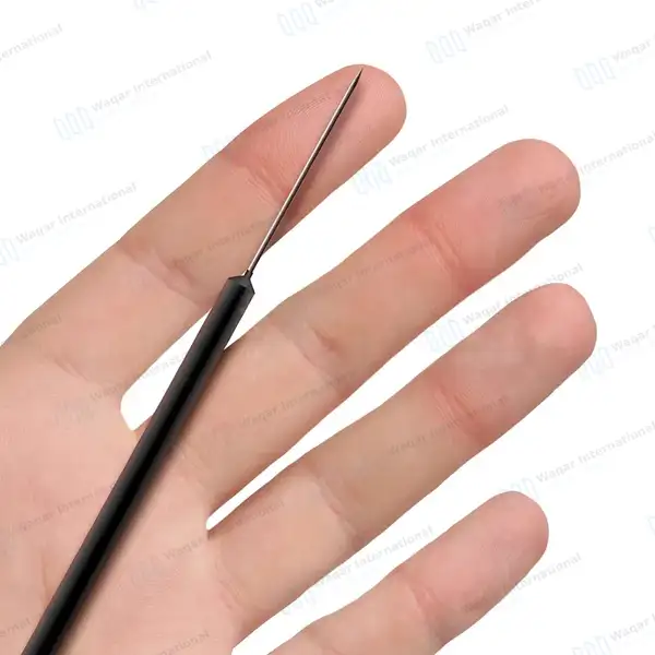 50 Pcs Teasing Needles 5.5″ Straight with Plastic Handle - surgical instruments manufactured by Waqar International, Sialkot - view 7