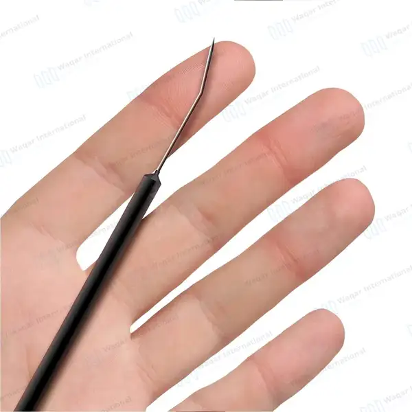 50 Teasing Needles 5.5″ Bent Tips with Plastic Handle - surgical instruments manufactured by Waqar International, Sialkot - view 8