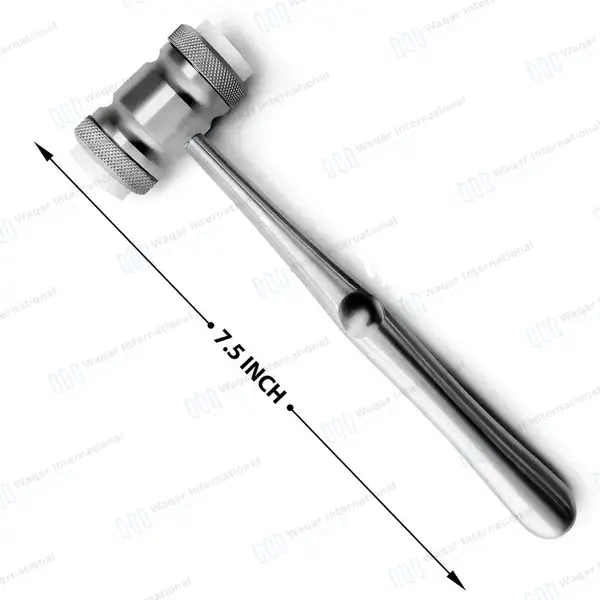 Mead Mallet 7½” 8oz (227 Grams) Head - orthopedic instruments manufactured by Waqar International, Sialkot - view 4