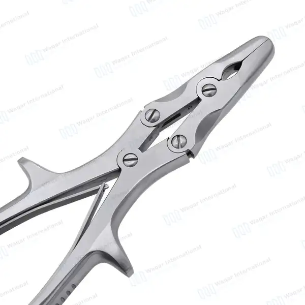 Stille-Luer Bone Rongeur 8.75″ Straight Jaws 9mmx15mm - surgical instruments manufactured by Waqar International, Sialkot - view 5