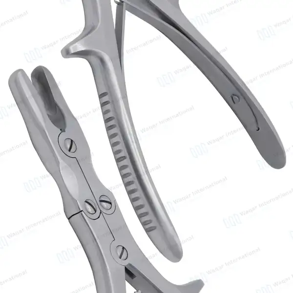 Stille-Luer Bone Rongeur 8.75″ Straight Jaws 9mmx15mm - surgical instruments manufactured by Waqar International, Sialkot - view 7