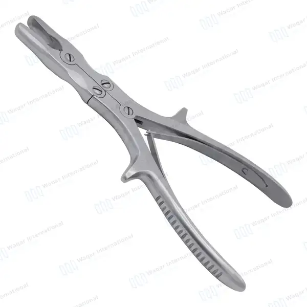 Stille-Luer Bone Rongeur 8.75″ Straight Jaws 9mmx15mm - surgical instruments manufactured by Waqar International, Sialkot - view 8