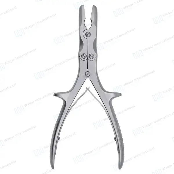 Stille-Luer Bone Rongeur 8.75″ Straight Jaws 9mmx15mm - surgical instruments manufactured by Waqar International, Sialkot - view 9