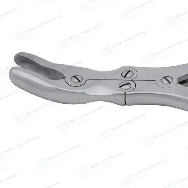 Stille-Luer Bone Rongeur 8.75″ Curved Jaws 9mmx15mm - surgical instruments manufactured by Waqar International, Sialkot - view 2