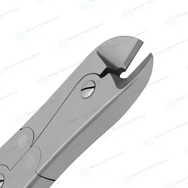 T/C Side Cutter Double Action 9″ Max Cutting Capacity 2.4mm 3/32″ - surgical instruments manufactured by Waqar International, Sialkot - view 4