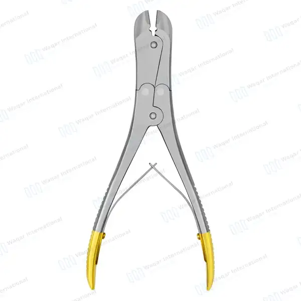 T/C Side Cutter Double Action 9″ Max Cutting Capacity 2.4mm 3/32″ - surgical instruments manufactured by Waqar International, Sialkot - view 5