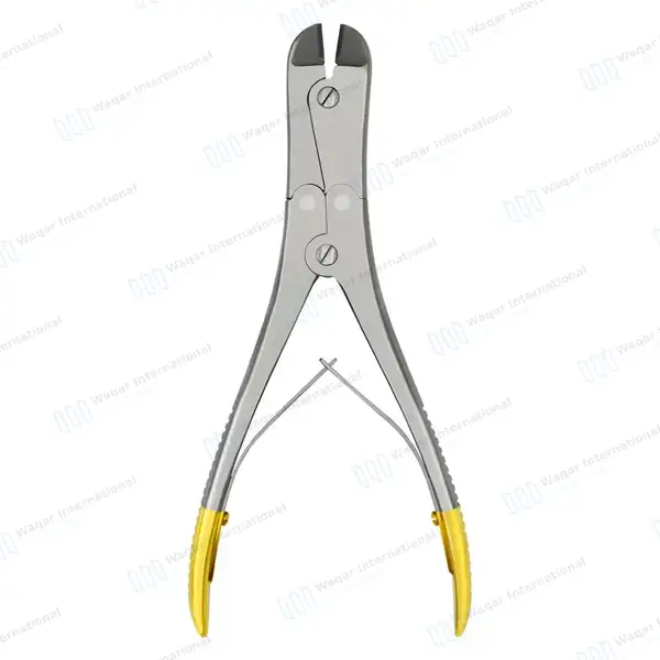T/C Side Cutter Double Action 9″ Max Cutting Capacity 2.4mm 3/32″ - surgical instruments manufactured by Waqar International, Sialkot - view 6