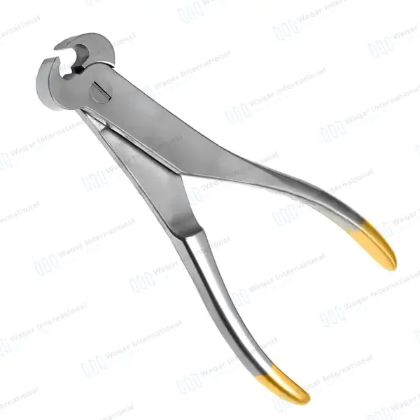 T/C Cannulated Pin and Wire Cutter 9″ End Cutting Upto 1.6mm (1/16″) - surgical instruments manufactured by Waqar International, Sialkot - view 2