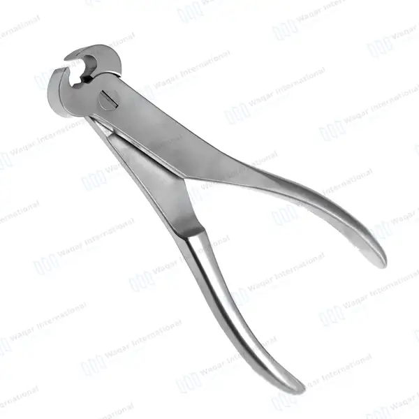 Cannulated Pin and Wire Cutter 7.5″ End Cutting Upto 1.6mm (1/16″) - surgical instruments manufactured by Waqar International, Sialkot - view 4