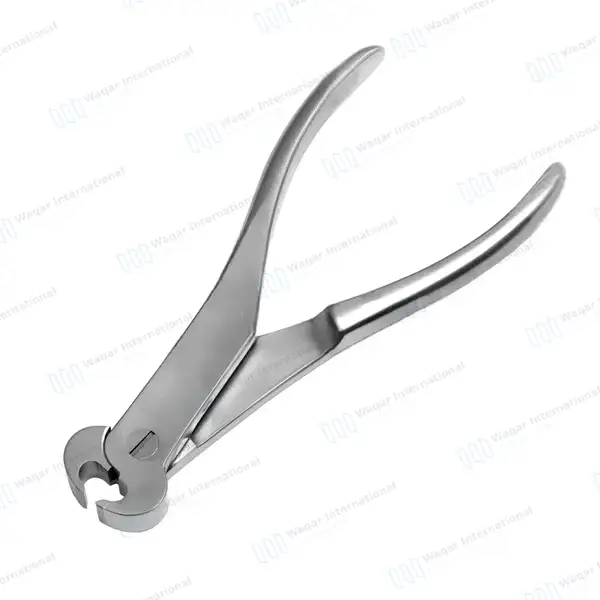 Cannulated Pin and Wire Cutter 7.5″ End Cutting Upto 1.6mm (1/16″) - surgical instruments manufactured by Waqar International, Sialkot - view 5