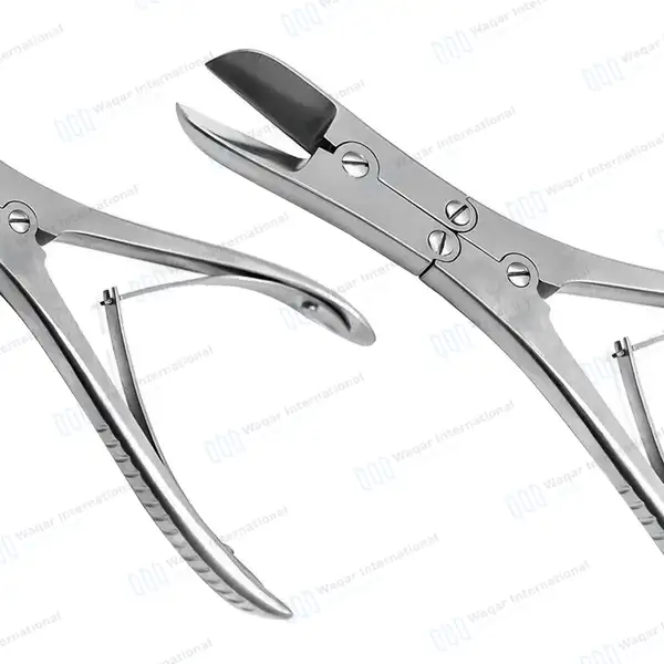 Ruskin Liston Bone Cutting Forceps 6″ Straight Double Action - orthopedic instruments manufactured by Waqar International, Sialkot - view 6
