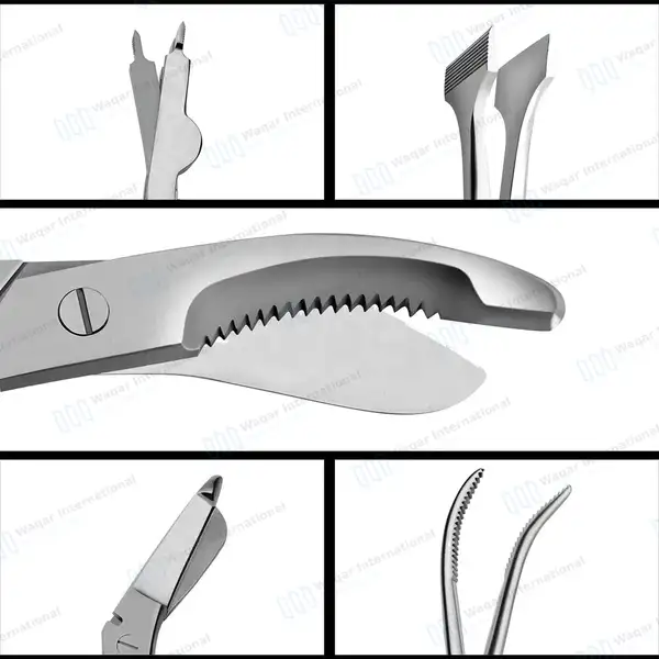 5 Pcs Plaster & Cast Removal Set - orthopedic instruments manufactured by Waqar International, Sialkot - view 2