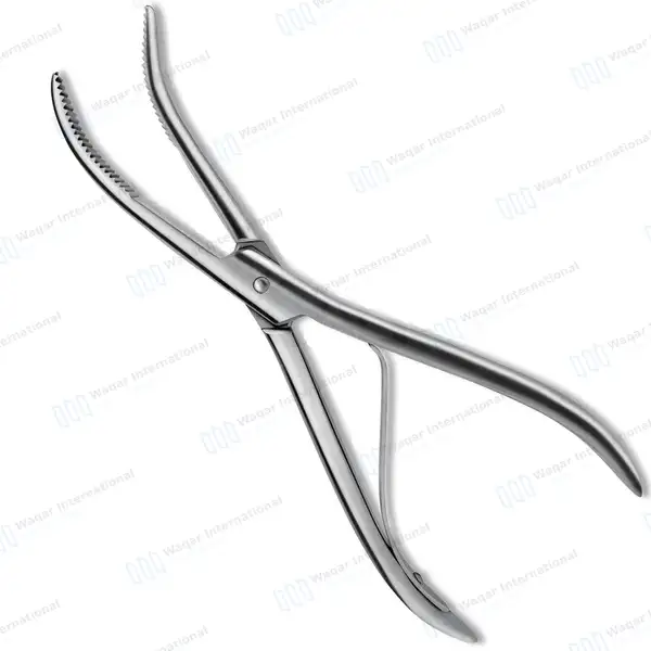Wolfe-Boehler Plaster Breaker 9.5″ 15mm Wide Deep Serrated Jaws - orthopedic instruments manufactured by Waqar International, Sialkot - view 2