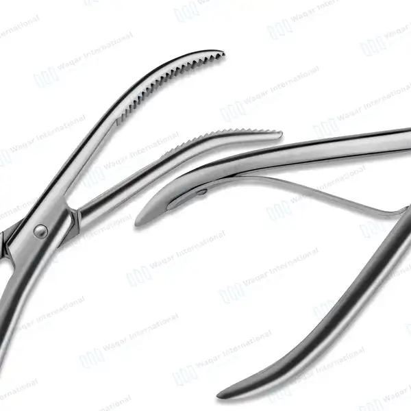 Wolfe-Boehler Plaster Breaker 9.5″ 15mm Wide Deep Serrated Jaws - orthopedic instruments manufactured by Waqar International, Sialkot - view 8